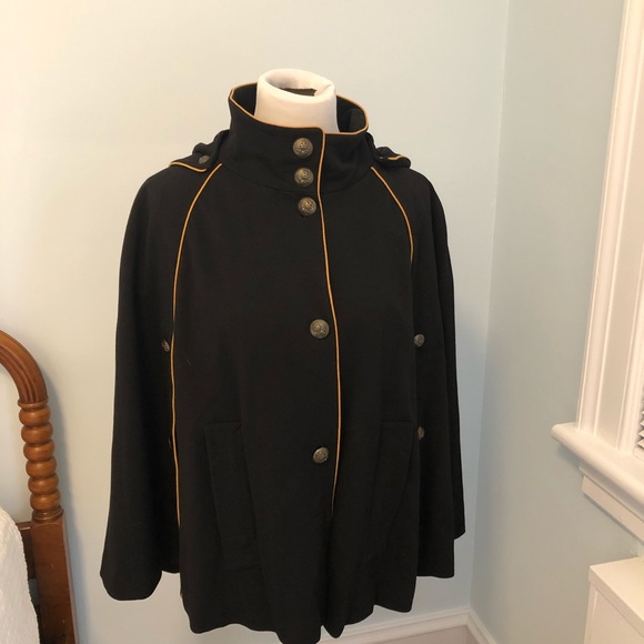 Topshop Jackets & Blazers - Topshop Jacket Coat Cape Military Style